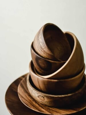 product--3 Acacia Wood Dinnerware Set