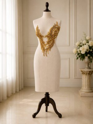 Beaded Appliques Beaded Appliqué Manufacturer for Fashion, Bridal & Couture Industries