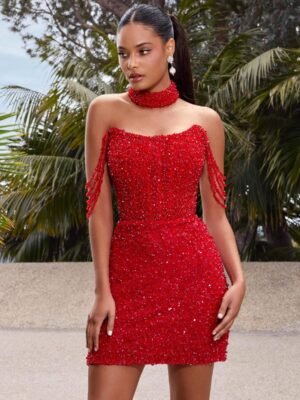 Beaded Cocktail Dresses Beaded Cocktail Dress Manufacturer for Luxury Fashion & Evening Wear Brands