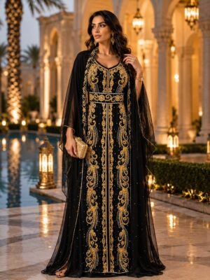Beaded Kaftan Beaded Kaftan Manufacturer for Luxury Fashion, Resort Wear & Modest Fashion Brands