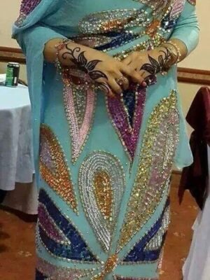 Beaded Sudanese Toub Dresses Beaded Sudanese Toub Dress Manufacturer for Traditional & Luxury Fashion Brands