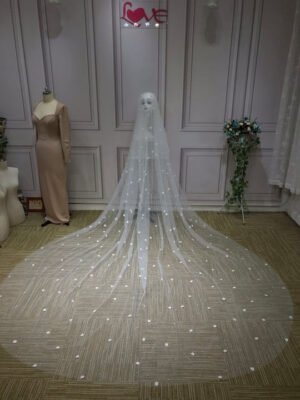 Beaded Veils Beaded Bridal Veil Manufacturer for Bridal & Wedding Fashion Brands