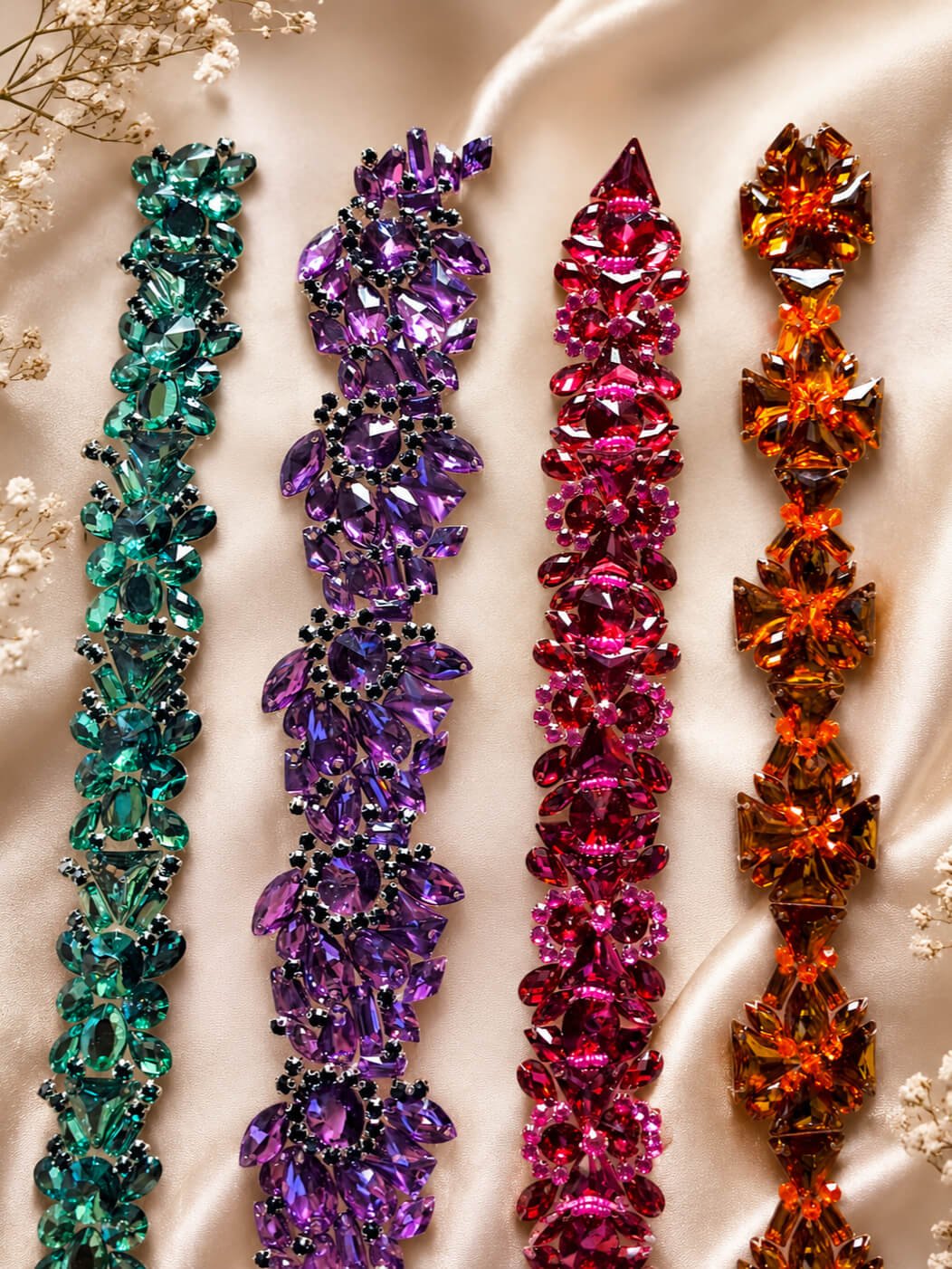 Beaded Trim Manufacturer for Fashion, Bridal & Interior Décor Industries