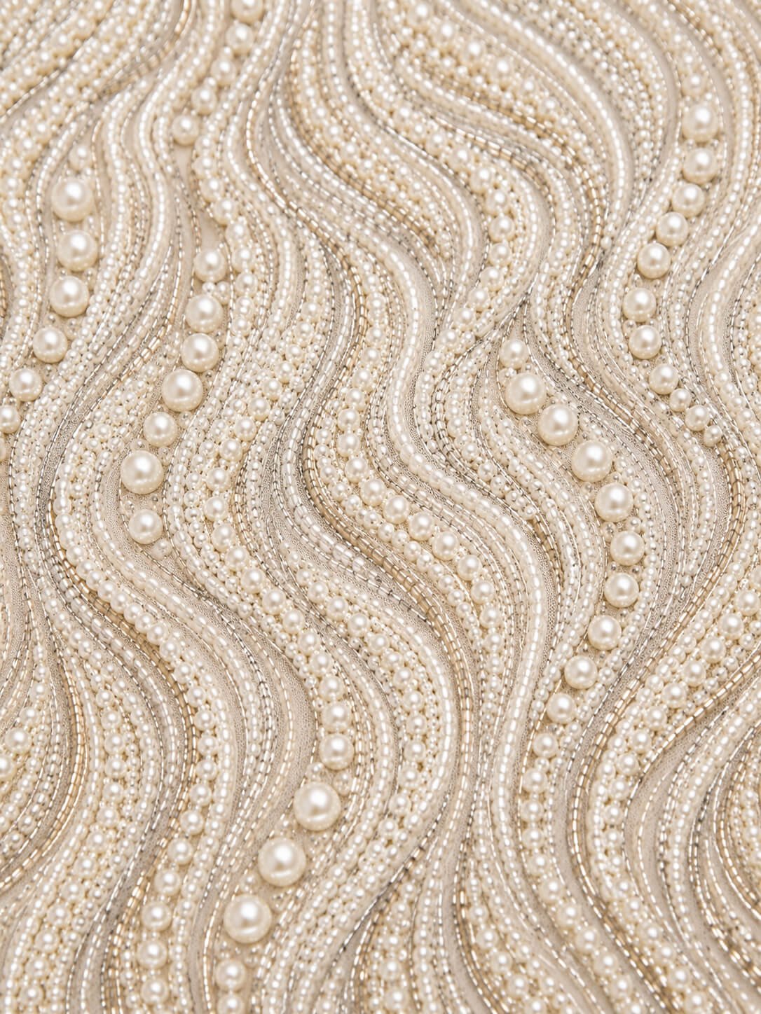 Pearl Beaded Fabric Manufacturer for Bridal, Couture & Luxury Fashion