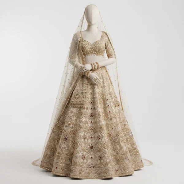 Beaded Bridal Lehenga Beaded Bridal Lehenga Manufacturer & Exporter