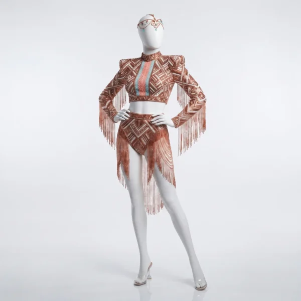 Beaded Stage Performance Costume Manufacturer & Exporter